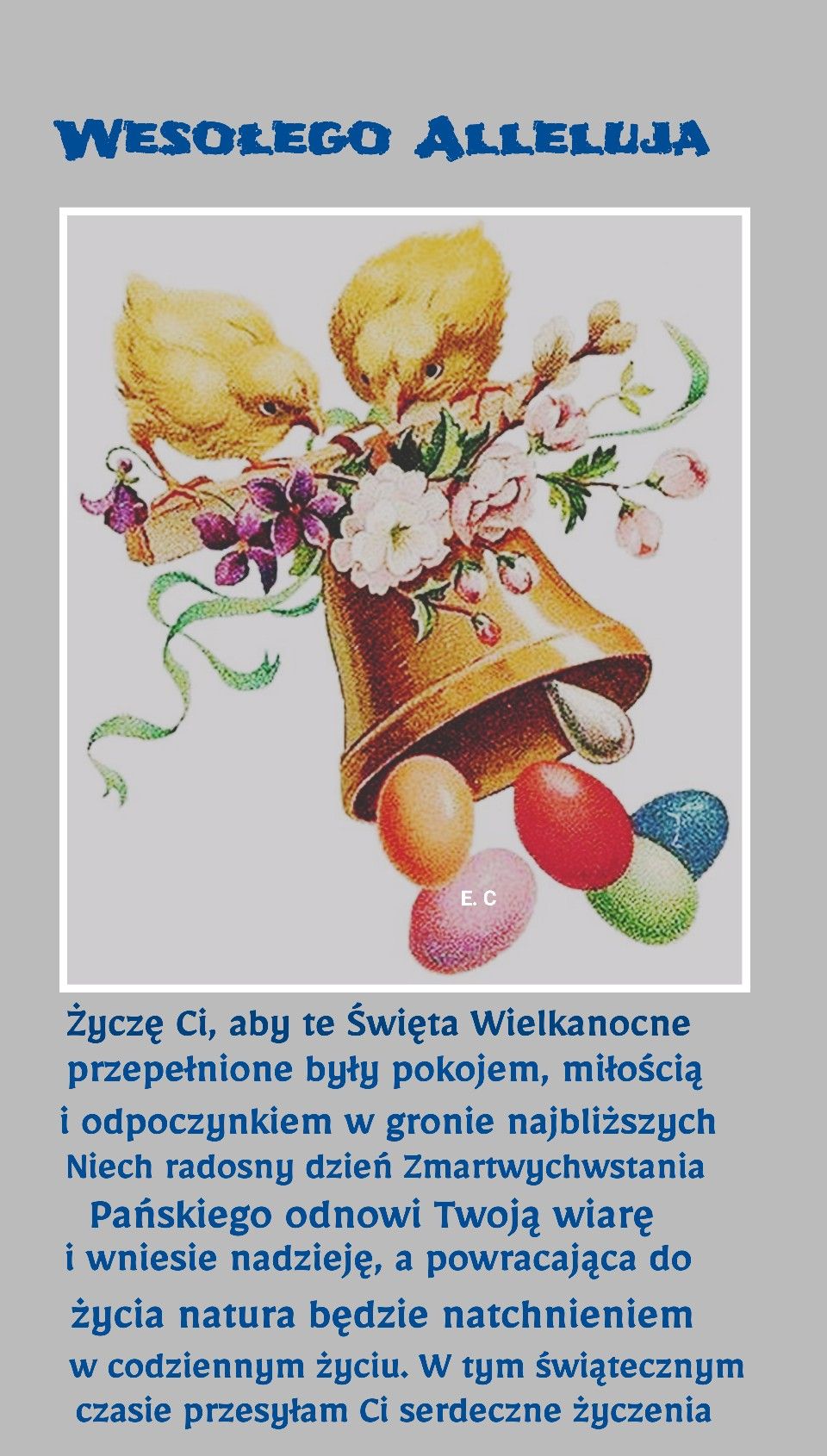 Kurczaki pilnujące dzwoneczka